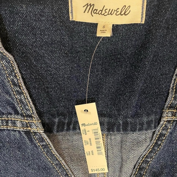 Madewell Blue Denim Jumpsuit - Picture 4 of 4